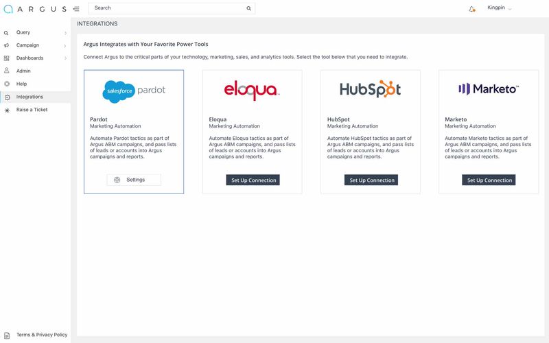 Argus crm integration crm connectors — project screenshot