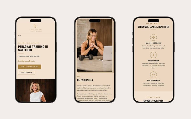 Camilla willows mobile responsive — project screenshot