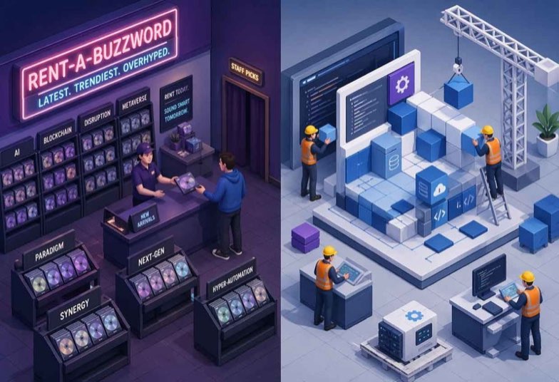 Data consultancy stop renting buzzwords — article illustration