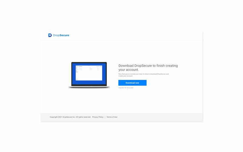 Dropsecure download — project screenshot
